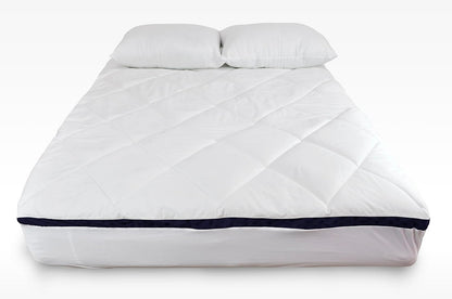 Spring Air Colchoneta Comfort Protector, Blanco, King Size