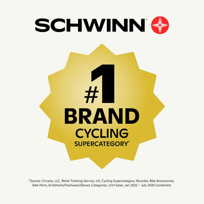 Schwinn Pedales de Bicicleta, aleación o Opciones compuestas, se Adapta a la mayoría de de Adultos para Hombres y Mujeres, compatibles con 9/16 Pulgadas, reemplazo de Pedal de Bicicleta