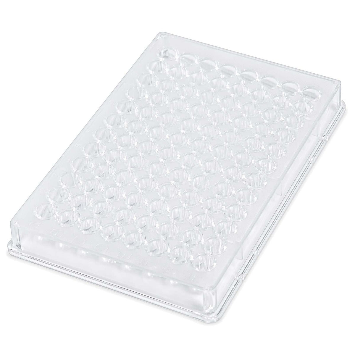 Globe Scientific 120030 Polystyrene Microtest Plate, 96-Well, U-Bottom (Pack of 50)