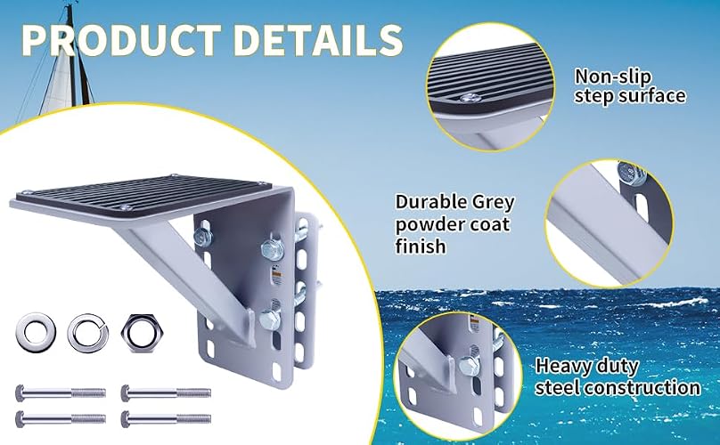 MaxxHaul 70089 Steel Trailer Step