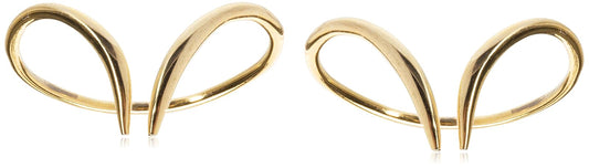 Jules Smith Curved V Anillo, tamaño 7 – 9