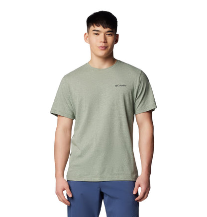 Columbia Thistletown Hills Camisa de Manga Corta para Senderismo, Hombre - Cantimplora Heather - G