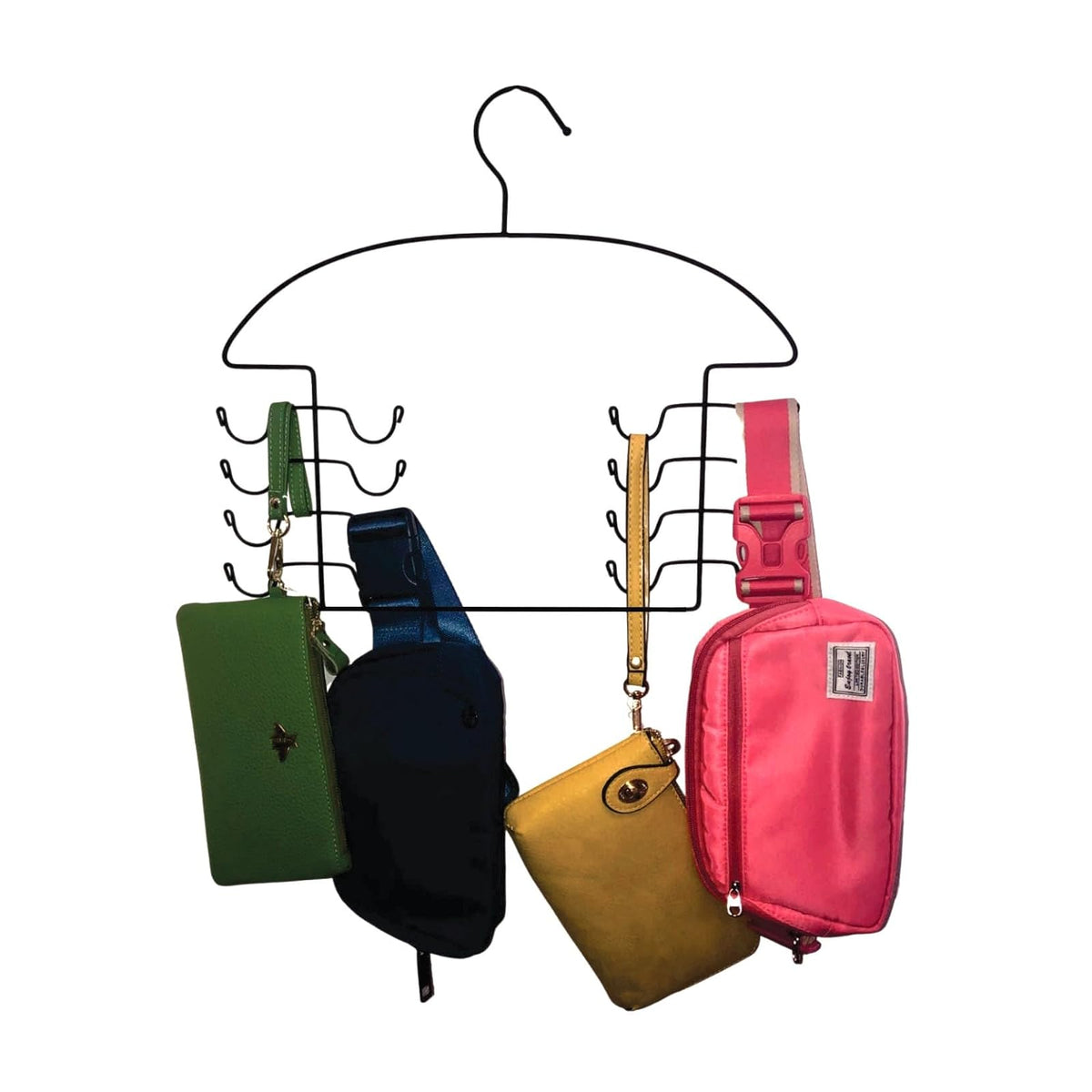 Ganchos organizadores para Camisetas sin Mangas, Sujetadores y Camis por Dr. Organizador – Juego de 3 Piezas de Acero Patentado por Estados Unidos – Multicolgador Que Ahorra Espacio para 24 Prendas