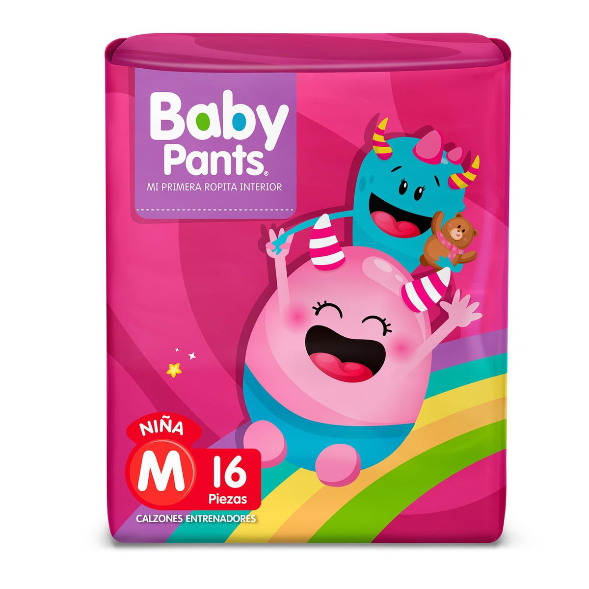 Baby Pants Calzón Entrenador Niña Talla Mediana 96 pañales