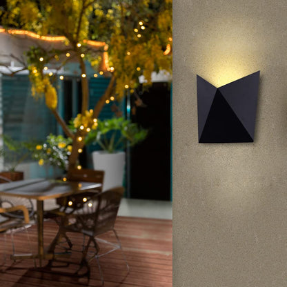 Tecnolite - Lámpara de Pared Arbotante LED Exterior 9 W, Luz Cálida Brillante, IP54, IK08, No atenuable, LED integrado