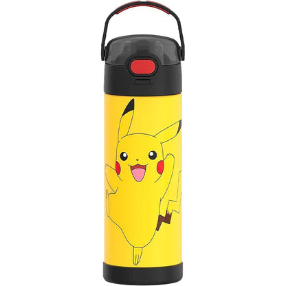 Thermos Funtainer Botella Infantil Aislada de 16 oz - 0.5 Litros - pokemon