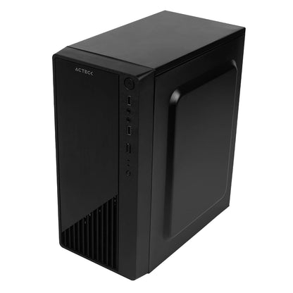 Acteck Gabinete KIOTO GC220 Micro ATX Fuente 500W Acrilico Micro Torre USB 2.0 AC-933063