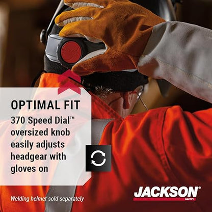 Jackson Safety 370 Repuesto para casco de soldadura, Negro/ Gris