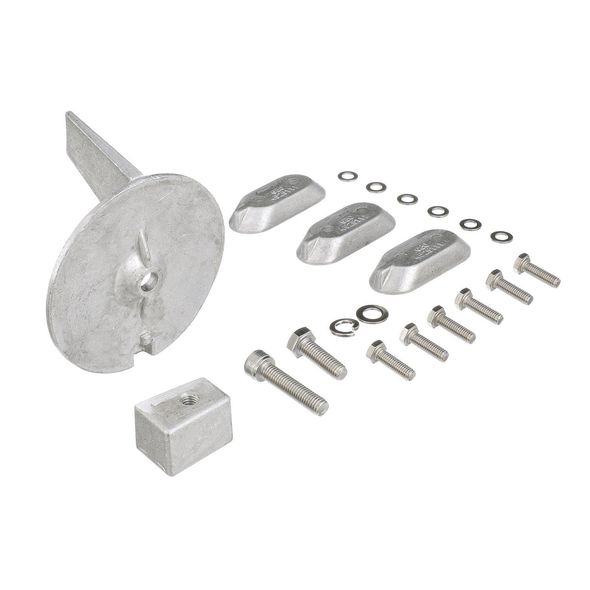 Quicksilver 8M6007993 - Kit de ánodo de Aluminio para fueraborda Yamaha 4T 40-60 HP