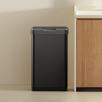 EKO Mirage-T Bote de Basura para Cocina 50 L con Sensor Negro Mate