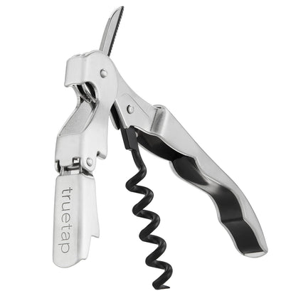 True Fabrications Truetap, Double Hinged Corkscrew, Stainless Steel