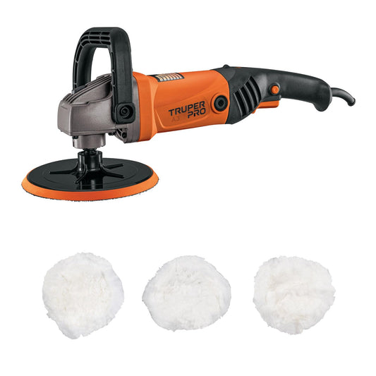 Truper PULA-7A3, Pulidora profesional 7" 1200W velocidad variable 127V
