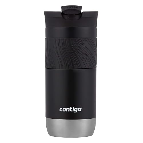 Contigo - Taza de viaje aislada, Licorice, 16 oz, 1