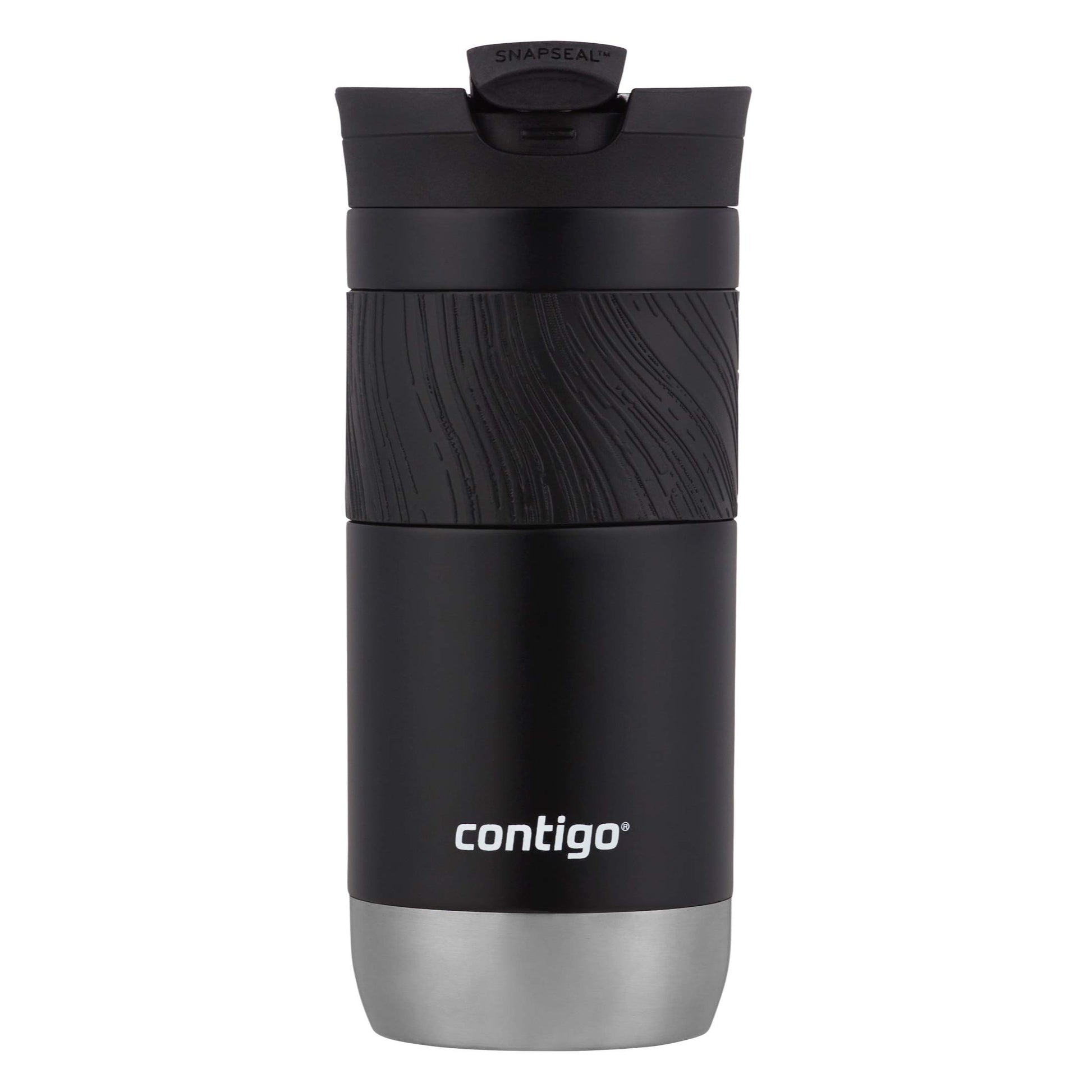 Contigo - Taza de viaje aislada, Licorice, 16 oz, 1