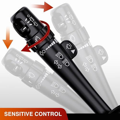 Nilight - Interruptor de señal de giro compatible con Chevy Suburban Tahoe 2007-2008, 2009, 2010, 2011, 2012, 2013, GMC Yukon XL 2007-2013, Cadillac Escalade Blinker, 2 años de garantía