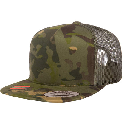 Flexfit - Gorra de Camionero para Hombre, Talla única, Color Negro, Negro -, One Size