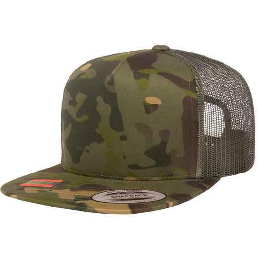 Flexfit - Gorra de Camionero para Hombre, Talla única, Color Negro, Negro -, One Size