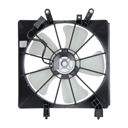 TYC 600380 Conjunto de ventilador de enfriamiento Compatible con Honda Civic 2001-2005, Negro