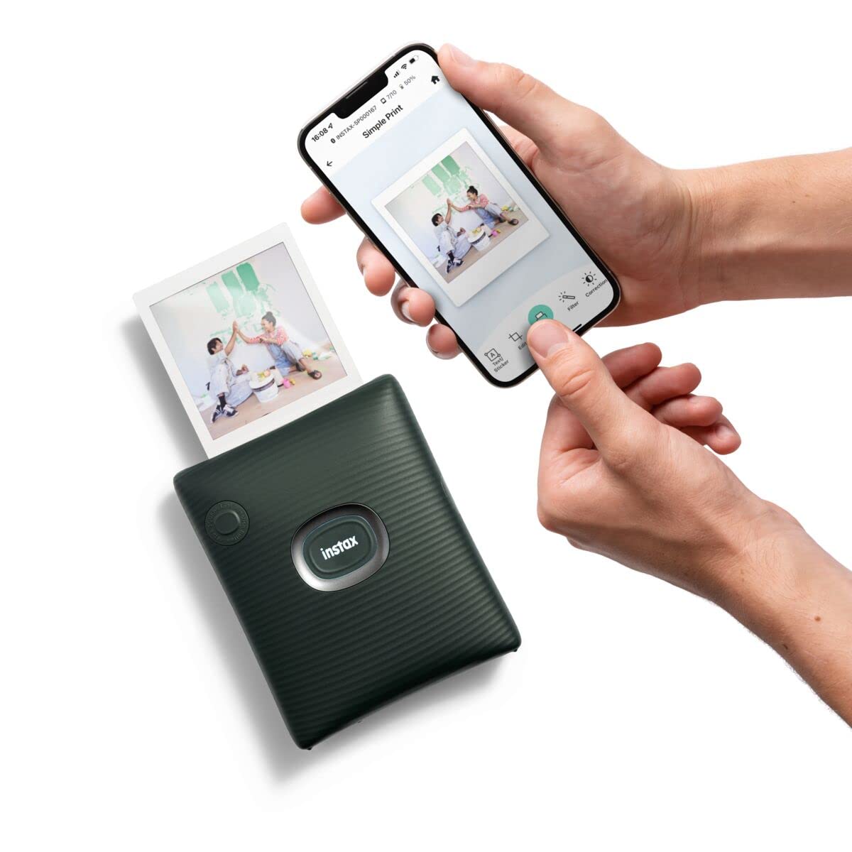 Fujifilm Impresora instax Link SQ Verde