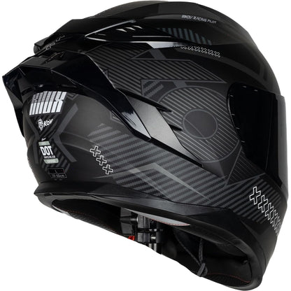 KOV Casco Ares KNOX Negro/Gris M