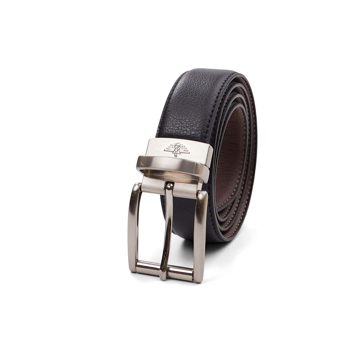 Dockers Reversible Casual Belt with Comfort Stretch Cinturón Hombre