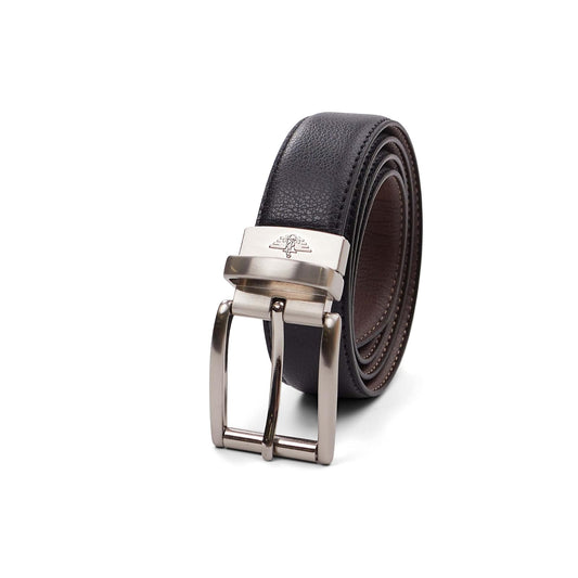 Dockers Reversible Casual Belt with Comfort Stretch Cinturón Hombre