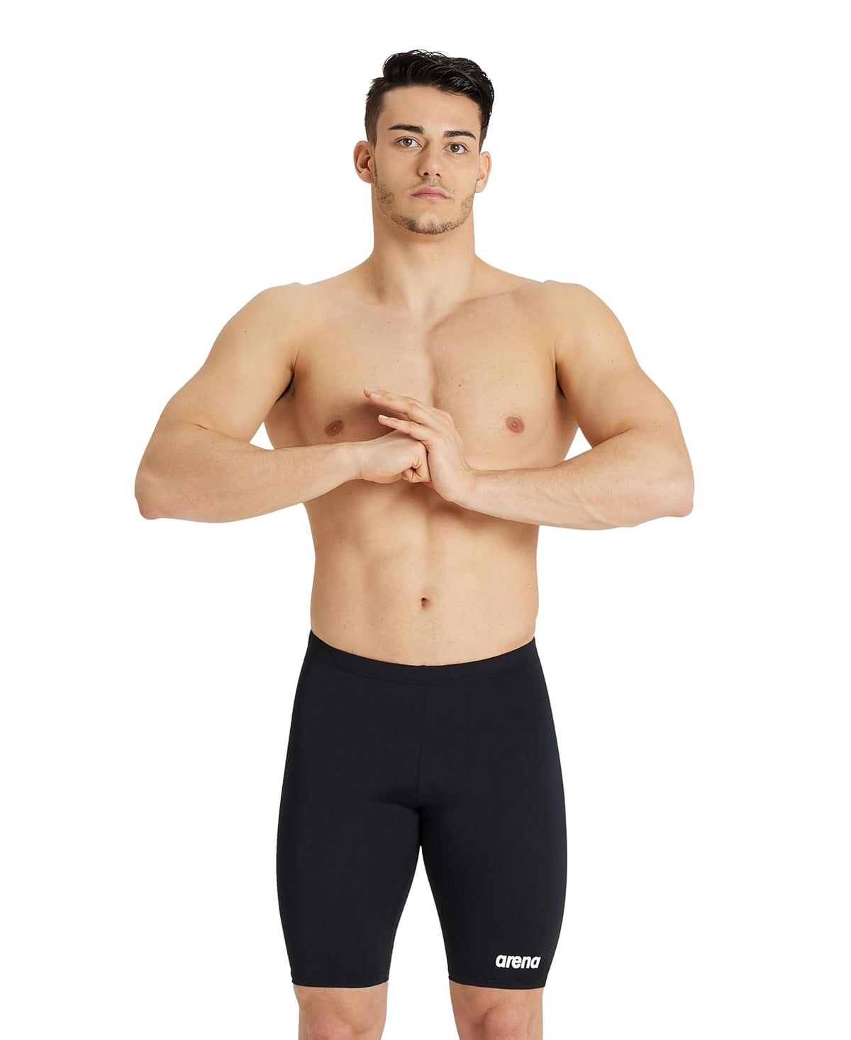 Arena Traje de Baño Jammer Racing para Hombre - Negro - Blanco - 44