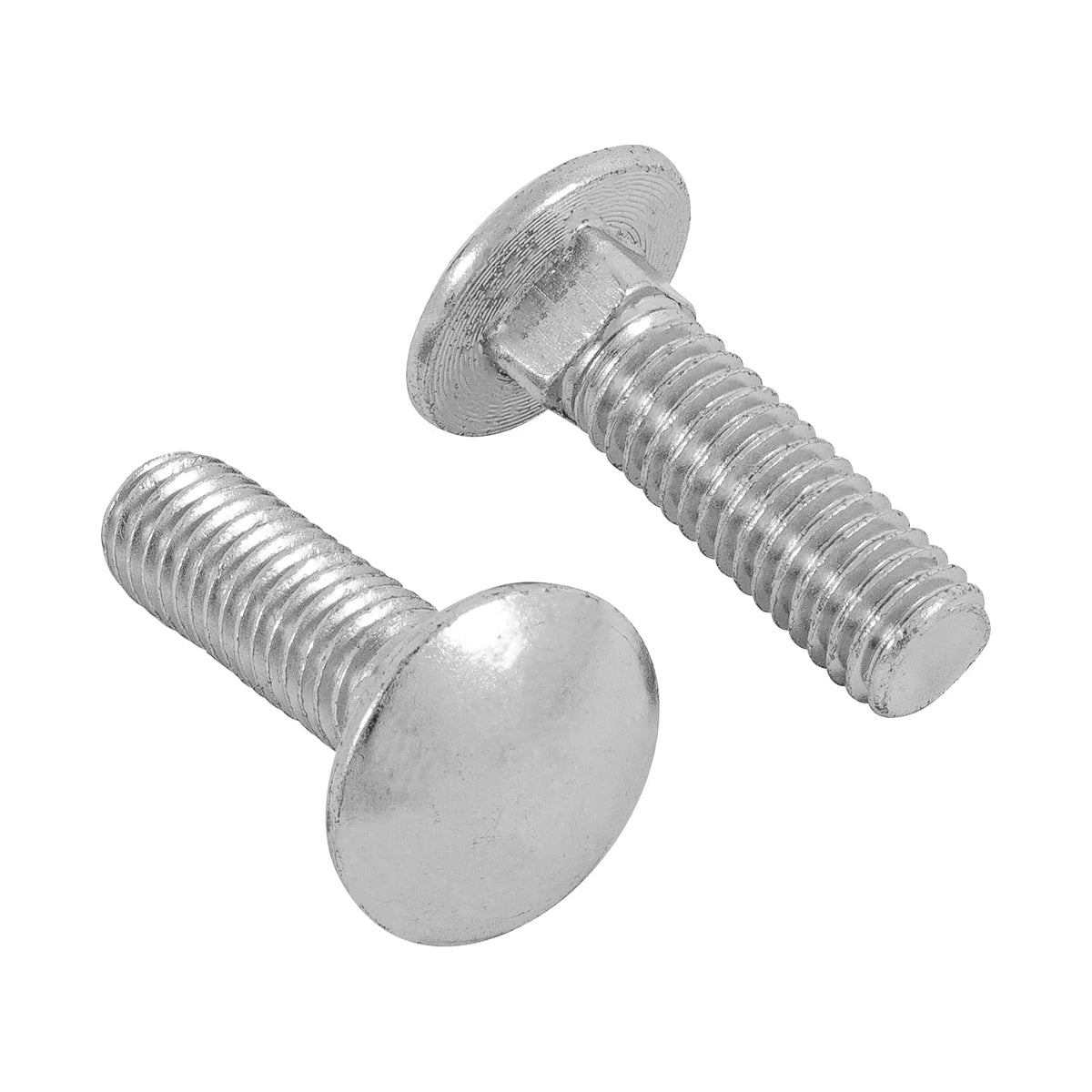 Fiero Tornillo de Carruaje Acabado Galvanizado Bolsa con 60 Piezas - 7 - 16X 1 1 - 2"