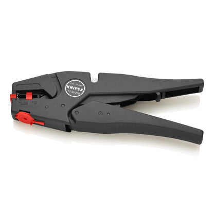 KNIPEX 12 40 200 Pinza pelacables autoajustable 32-8 AWG 200 mm (8") | Aislamiento de PVC y goma, 0,03 – 10 mm², con cortacables, ajuste fino