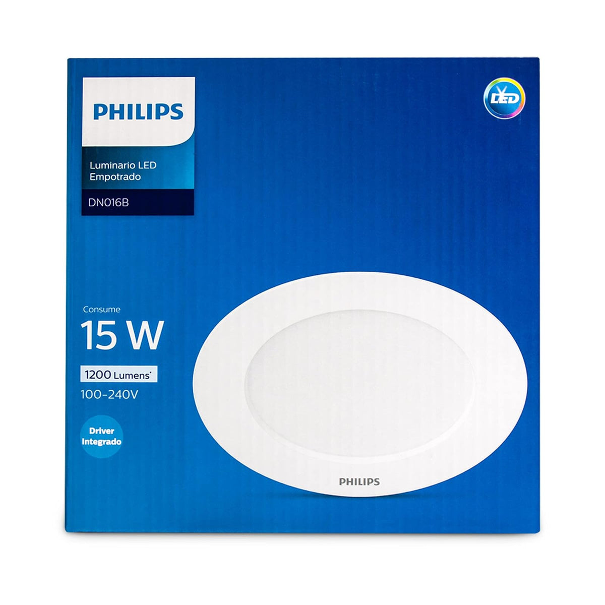 Foco Led Empotrado Philips Dn016b Luz Calida Dimeable