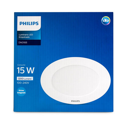 Foco Led Empotrado Philips Dn016b Luz Calida Dimeable