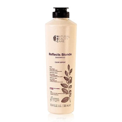 NATURAL BEAUTY CARE Reflect Blonde Shampoo Matizador de Cabello 300 ml