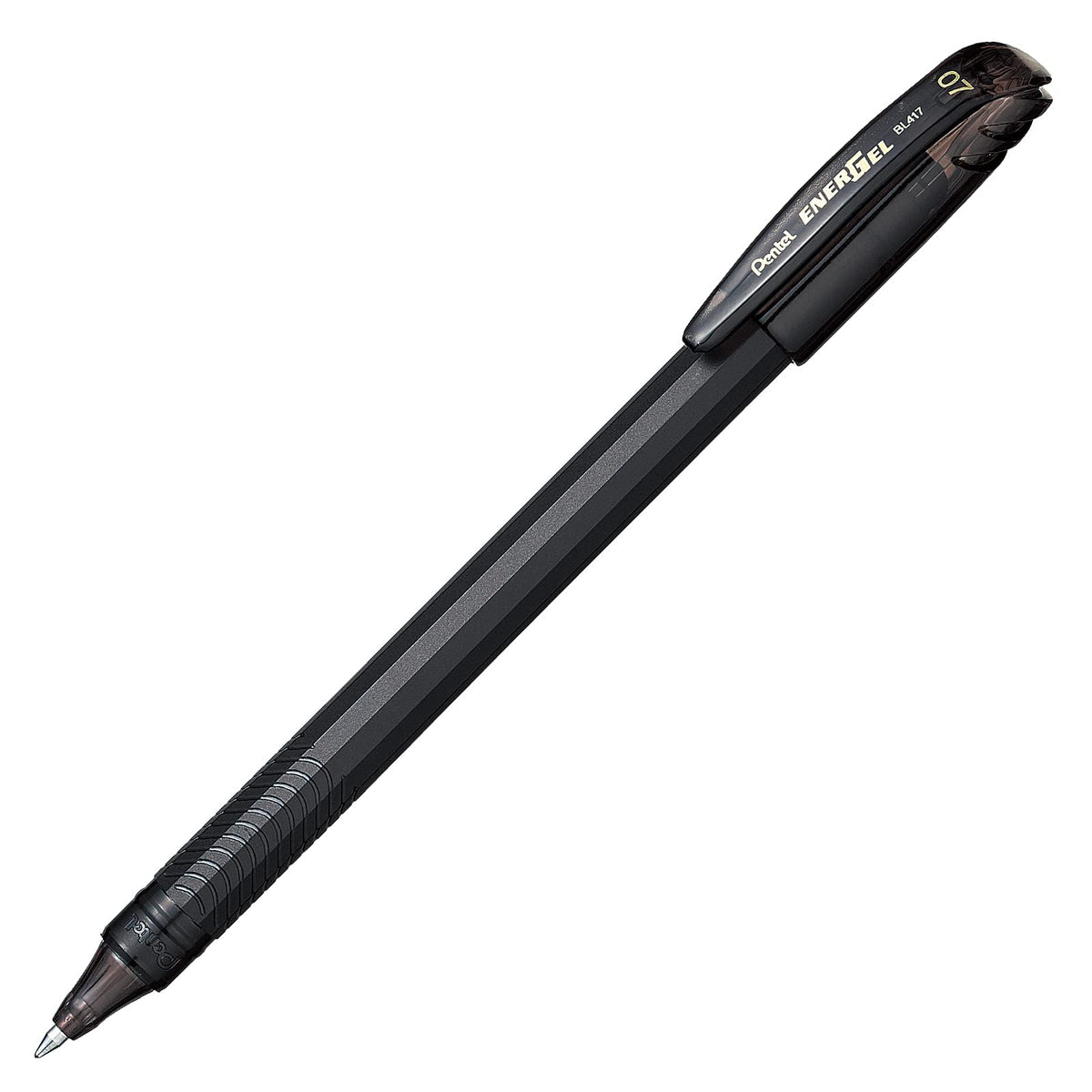 Pentel Energel Bolígrafo de Gel, Negro (Black), 0.7 mm