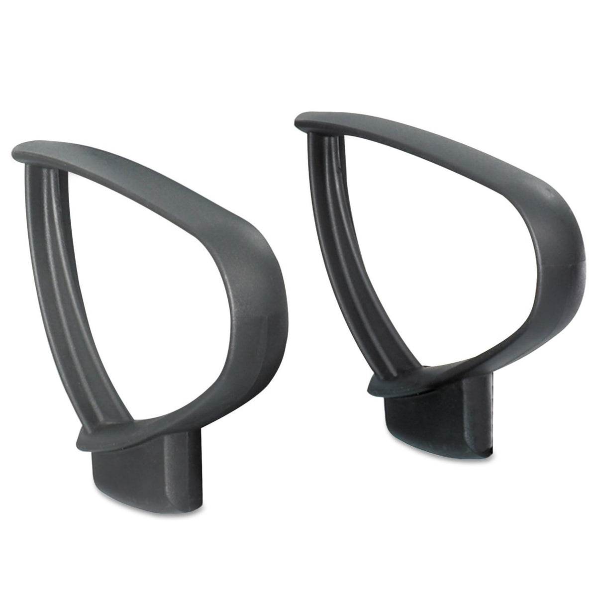 Safco 3396BL Optional Loop Arm Set for Vue Mesh Extended-Height Chair, Black