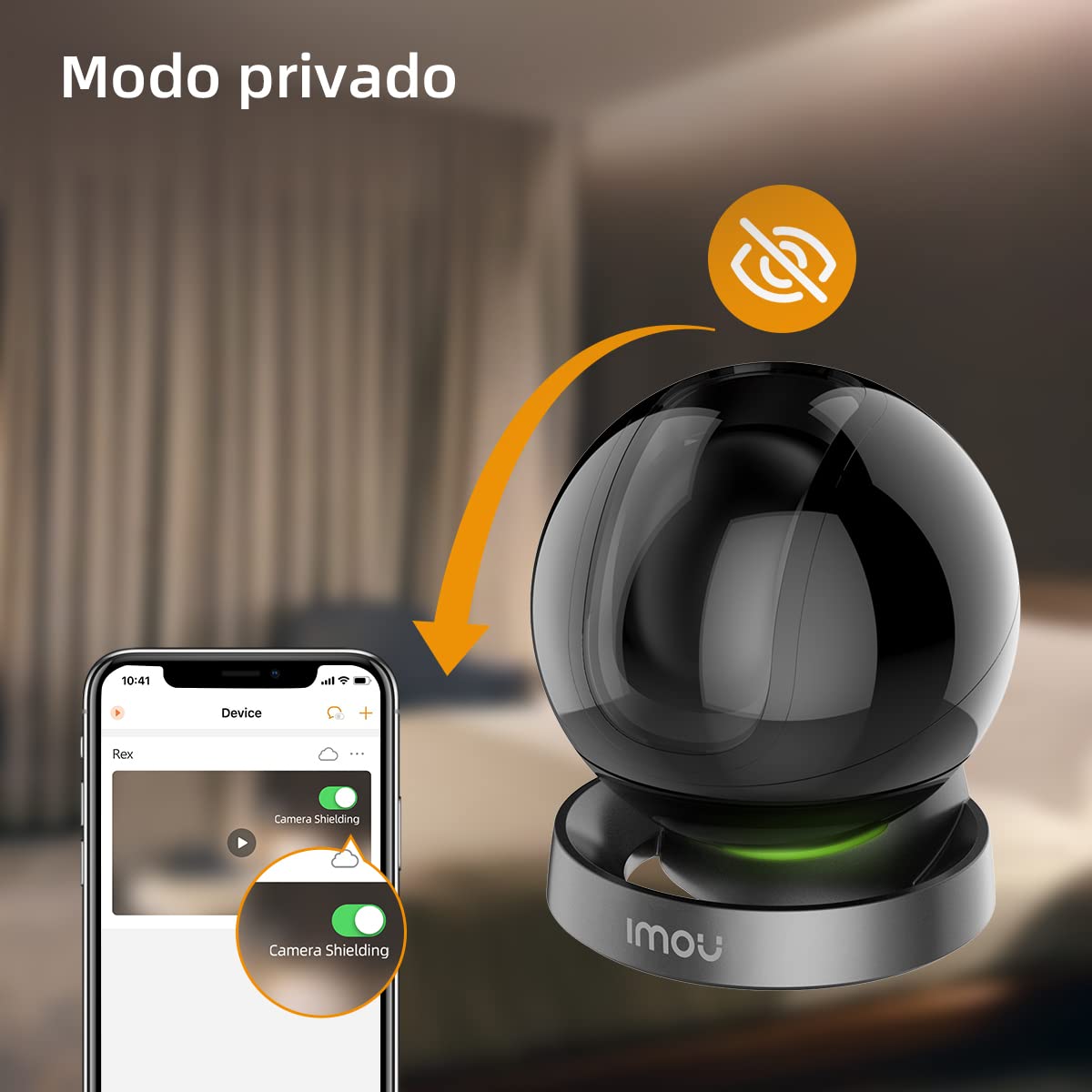 RANGER PRO - Cámara IP Domo Motorizado 2 Megapíxeles/ Lente de 3.6mm/ Ir 10 Mts/ WiFi/ Audio Bidireccional/ Auto Tracking/ Compatible con Alexa