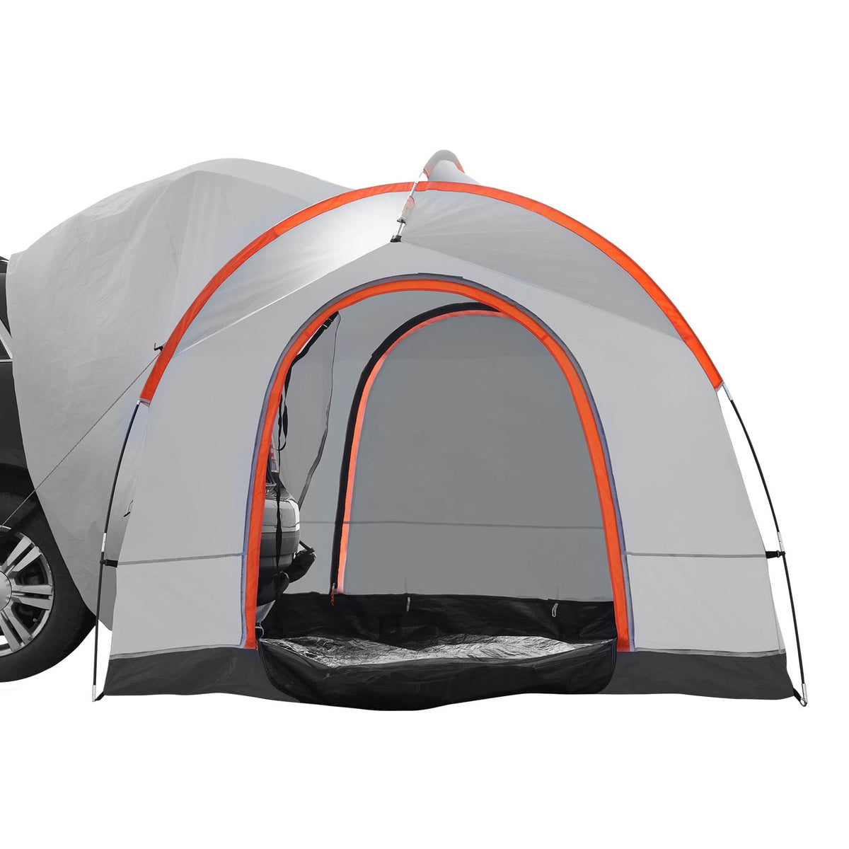 VEVOR Truck Bed Tent, SUV/Truck Tent with Carry Bag, Waterproof PU2000mm Double Layer Truck Tent for Camping, Pickup Tent Accommodate 2-3 Person, SUV Tent Accommodate 6-8 Person, - Suv de 8.00-8.00 pies, doble capa - Normal