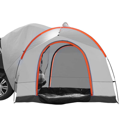 VEVOR Truck Bed Tent, SUV/Truck Tent with Carry Bag, Waterproof PU2000mm Double Layer Truck Tent for Camping, Pickup Tent Accommodate 2-3 Person, SUV Tent Accommodate 6-8 Person, - Suv de 8.00-8.00 pies, doble capa - Normal