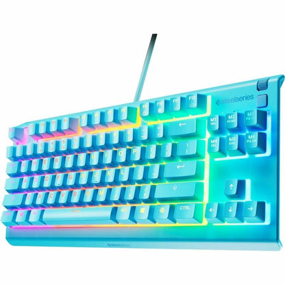 SteelSeries Teclado Mecánico Apex 3 TKL Color Aqua