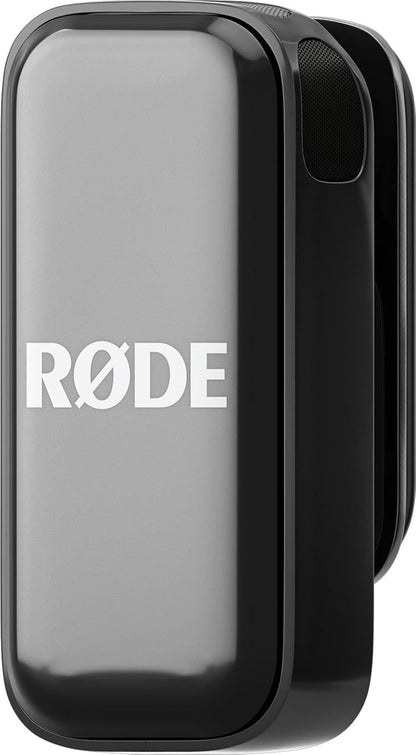 RØDE Sistema de microfonía inalámbrica ultracompacto Wireless ME con micrófonos Integrados, tecnología GainAssist y 100m de Alcance para filmaciones, entrevistas y creación de contenidos