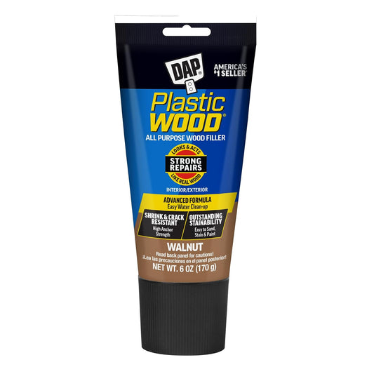 DAP 584 Series 00584 6oz Walnut Latex Plastic Wood