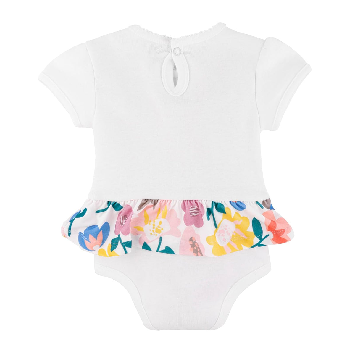 Baby Creysi Mameluco Vestido Pañalero para Bebé Niña Algodón Hipoalergénico