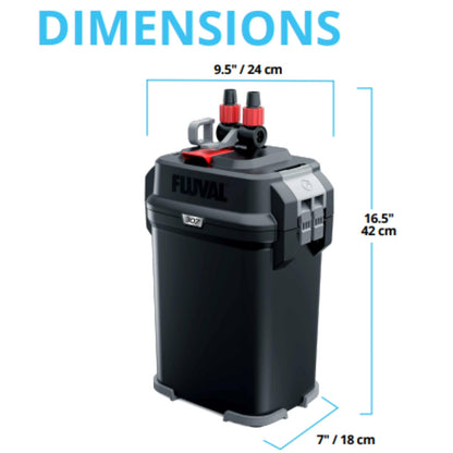 Fluval - Filtro de Cartucho 307 Perfomance