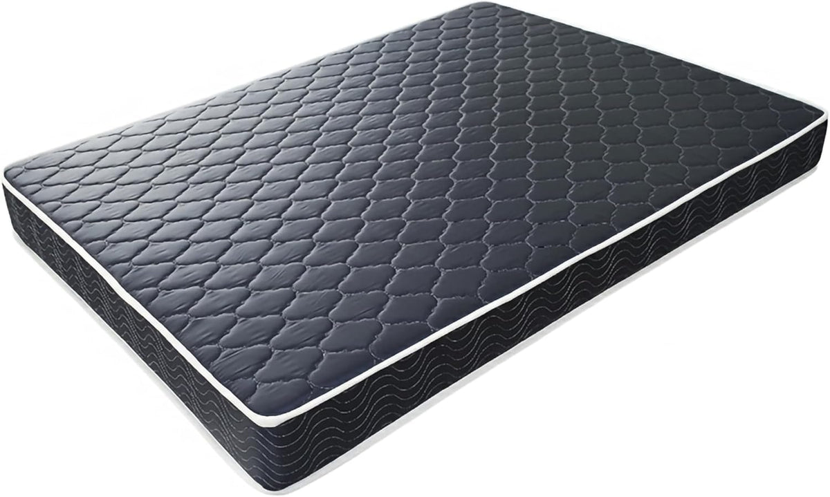 AC Pacific Colchón de Espuma de Alta Densidad Resistente al Agua de 6 Pulgadas, Fabricado en Estados Unidos con Elegante Tela Transpirable Acolchada con Diamantes, distribuye el Peso uniformemente,