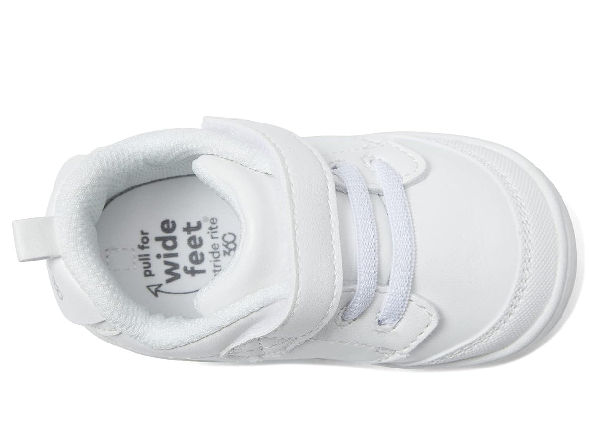 Stride Rite Baby Taye 2.0, Blanco, 6 Wide Toddler | Zapatos casuales