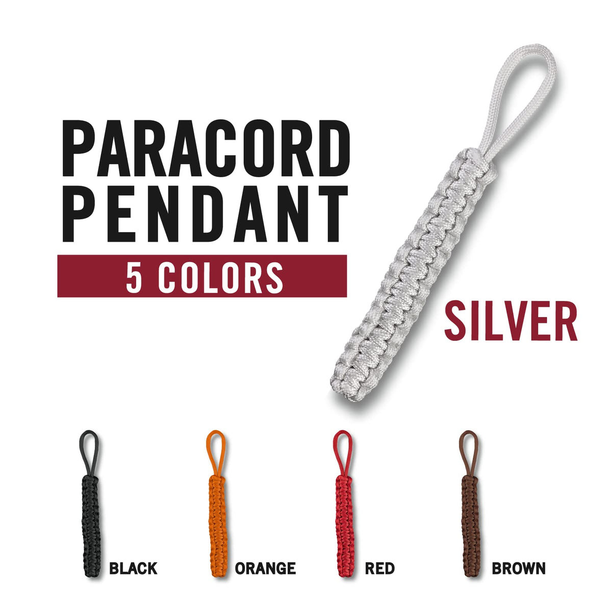 Victorinox Colgante de Paracord, Gris
