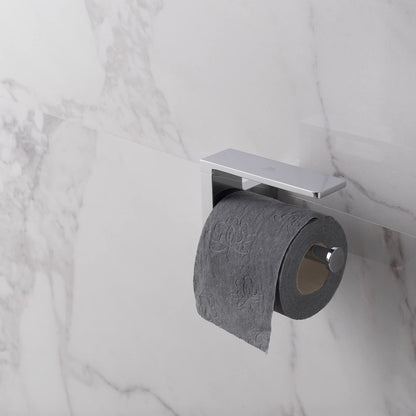 PORCELANOSA - 100094163 - Portapapel Con Tapa Urban C Cromo