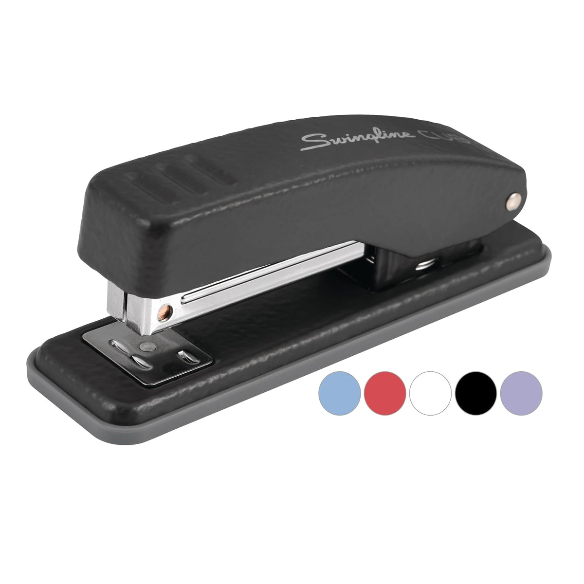 Swingline Cub Grapadora compacta de metal, negro mate (S701068)