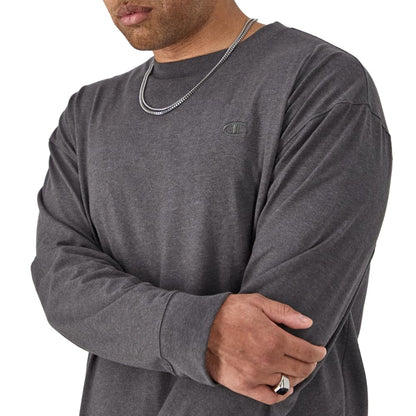 Champion Playera de Manga Larga, Playera con Logotipo, Playera clásica con Logotipo Camiseta para para Hombre