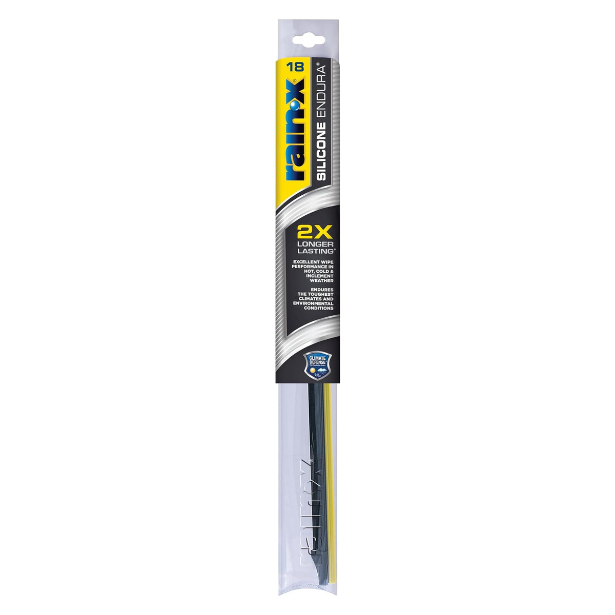 Rain-X Endura Limpiaparabrisas de Silicona para Todo Clima - 18 pulgadas