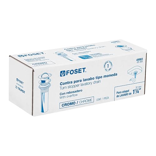 Foset CE-205, Contra para lavabo, tipo moneda
